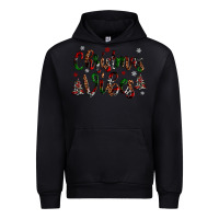 Black christmas vibes Urban Hoodie - JahusDesignShop