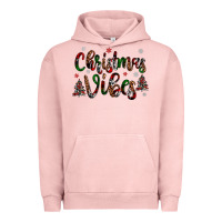 Pigment Salmon christmas vibes Urban Hoodie - JahusDesignShop