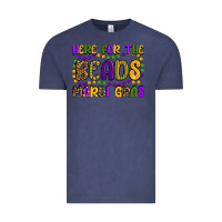 Vintage Denim here for the beads mardi gras Vintage Tee - OliviaCreatesArt