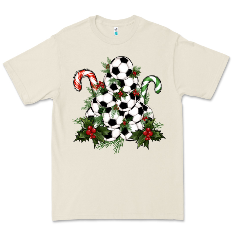 Soccer Tree Christmas Premium Tee by RanaPortraitStore | Teevron