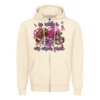 Sandshell in october we wear pink football Zipper Hoodie - AdoDesignShop
