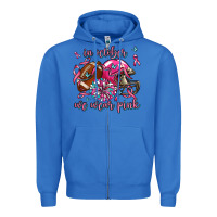 True Royal in october we wear pink football Zipper Hoodie - AdoDesignShop