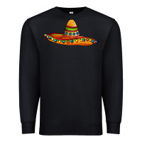 Black sombrero Premium Sweatshirt - AdoDesignShop