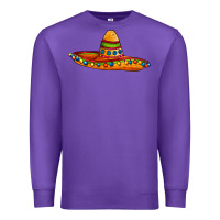 Purple sombrero Premium Sweatshirt - AdoDesignShop