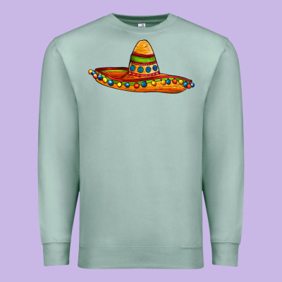 Sombrero Premium Sweatshirt Designed By Adodesignshop
