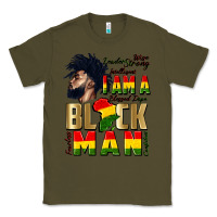 Army Green i am a black man Classic Tee - CowGirlArtShop