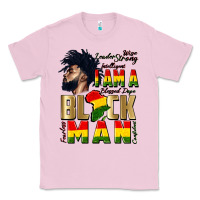 Bubblegum Pink i am a black man Classic Tee - CowGirlArtShop