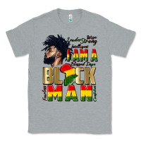 Heather Grey i am a black man Classic Tee - CowGirlArtShop