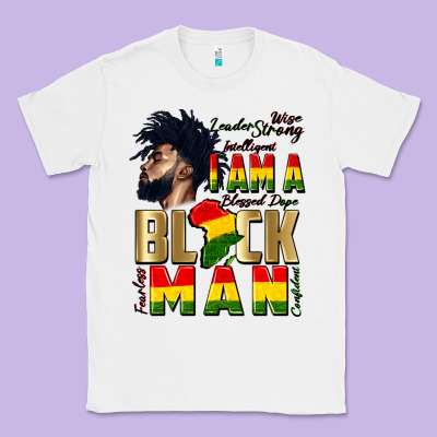 I Am A Black Man Classic Tee Designed By Cowgirlartshop