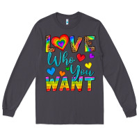 Smoke Western Love Who You Want Long Sleeve Tee - BundleAndBundleShop