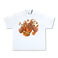 White Black girl Fall sneakers Urban Heavy Tee - RanaPortraitStore