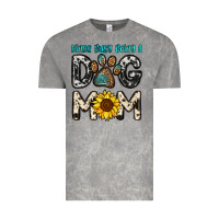 Cloud Rock kinda busy being a dog mom Vintage Tee - OliviaCreatesArt