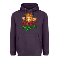 Plum chicken nuggets Heavyweight Hoodie - AdoDesignShop
