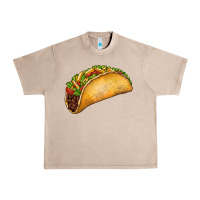 French Oak Taco Urban Heavy Tee - FaDigitalArtStudio