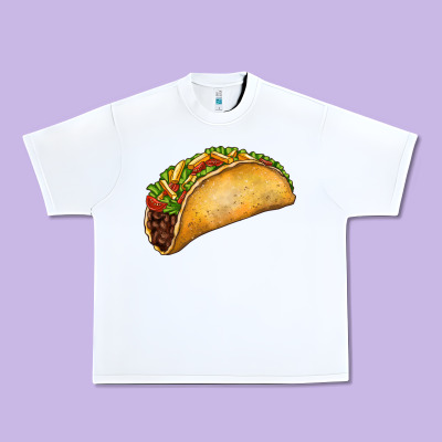 Taco Urban Heavy Tee Designed By Fadigitalartstudio