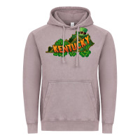 Vintage Zinc Kentucky map St. Patrick's Day Vintage Hoodie - FaDigitalArtStudio