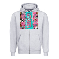 Heather Grey breast cancer awareness strong Zipper Hoodie - AdoDesignShop