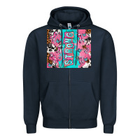 Navy breast cancer awareness strong Zipper Hoodie - AdoDesignShop