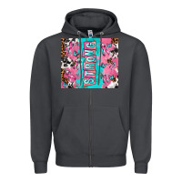 Smoke breast cancer awareness strong Zipper Hoodie - AdoDesignShop
