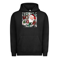 Pigment Black ho ho ho coaster Urban Hoodie - JahusDesignShop
