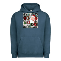 Pigment Midnight Navy ho ho ho coaster Urban Hoodie - JahusDesignShop