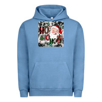 Pigment Pebble Blue ho ho ho coaster Urban Hoodie - JahusDesignShop