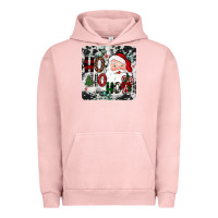 Pigment Salmon ho ho ho coaster Urban Hoodie - JahusDesignShop