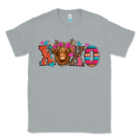 Heather Grey xoxo valentine's day highland cow Classic Tee - Jasminsmagicworld