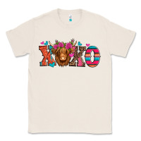 Natural xoxo valentine's day highland cow Classic Tee - Jasminsmagicworld