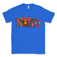 True Royal xoxo valentine's day highland cow Classic Tee - Jasminsmagicworld
