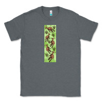 Charcoal Heather dinosaur parasaurolophus pen wrap Classic Tee - Artiststas