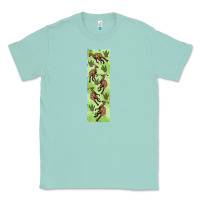 Seafoam dinosaur parasaurolophus pen wrap Classic Tee - Artiststas