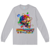Moon Dust Neurodiversity Is Beautiful Long Sleeve Tee - FaDigitalArtStudio