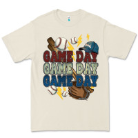 Bone Game Day lightning bolt Baseball Premium Tee - HowdyJamesFarm