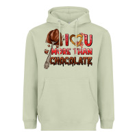 Matcha i love you more than chocolate Heavyweight Hoodie - AdoDesignShop