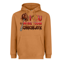 Meerkat i love you more than chocolate Heavyweight Hoodie - AdoDesignShop