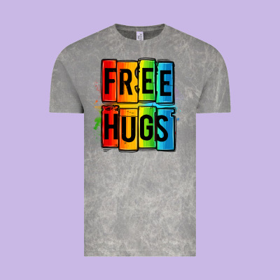 Free Hugs Vintage Tee Designed By Oliviacreatesart