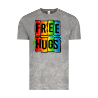 Cloud Rock free hugs Vintage Tee - OliviaCreatesArt