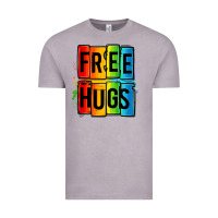 Vintage Zinc free hugs Vintage Tee - OliviaCreatesArt