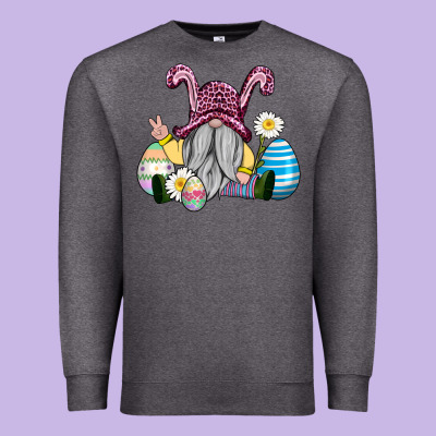 Easter Gnome With Eggs Premium Sweatshirt Designed By Adodesignshop