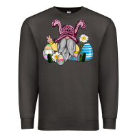Smoke easter gnome with eggs Premium Sweatshirt - AdoDesignShop