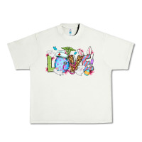 Pistachio Easter Day Love Nurse Urban Heavy Tee - OliviaCreatesArt