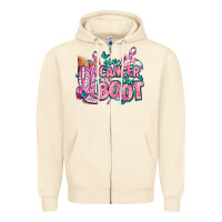 Sandshell give the cancer boot Zipper Hoodie - AdoDesignShop