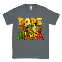 Charcoal Heather dope black mama juneteenth Classic Tee - CowGirlArtShop