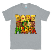 Heather Grey dope black mama juneteenth Classic Tee - CowGirlArtShop
