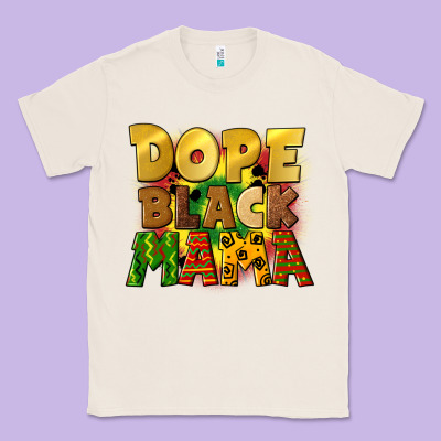 Dope Black Mama Juneteenth Classic Tee Designed By Cowgirlartshop