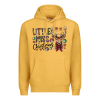 Mustard little miss christmas Premium Hoodie - CowhideDigitalArt