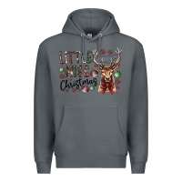 Rock little miss christmas Premium Hoodie - CowhideDigitalArt