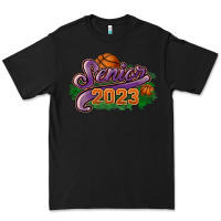 Black Senior 2023 basketball Premium Tee - HowdyJamesFarm