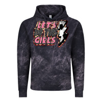 Cloud Black let's do this girls soccer Vintage Hoodie - FaDigitalArtStudio